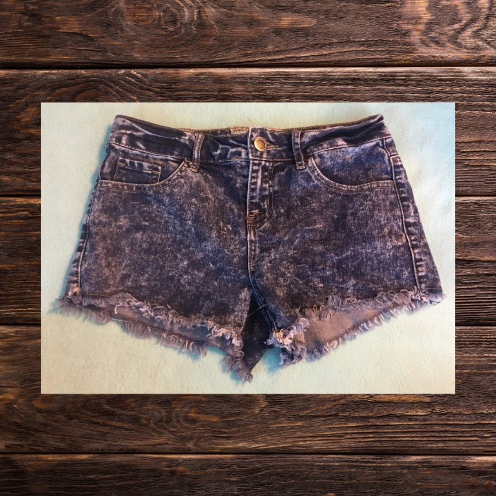 Cutoff Denim Shorts